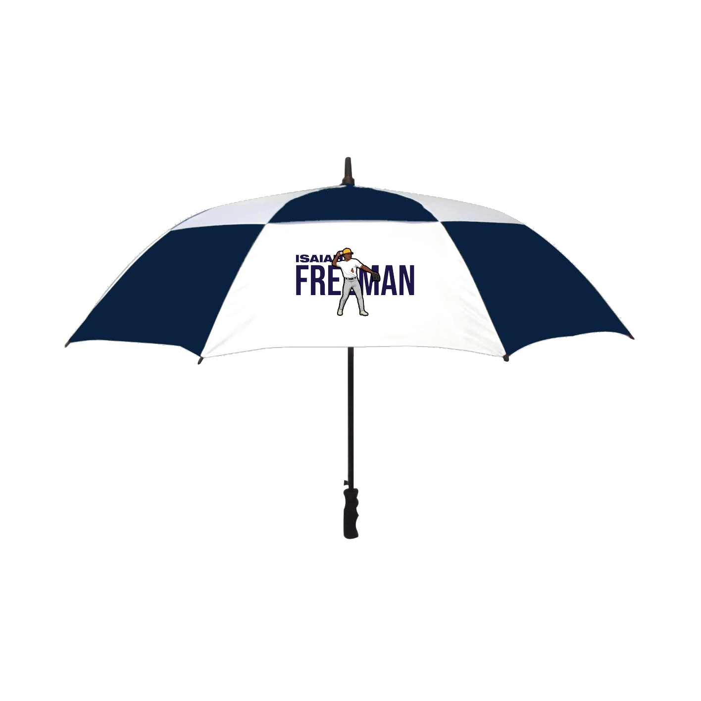 Golf Umbrella — Player Name in Navy