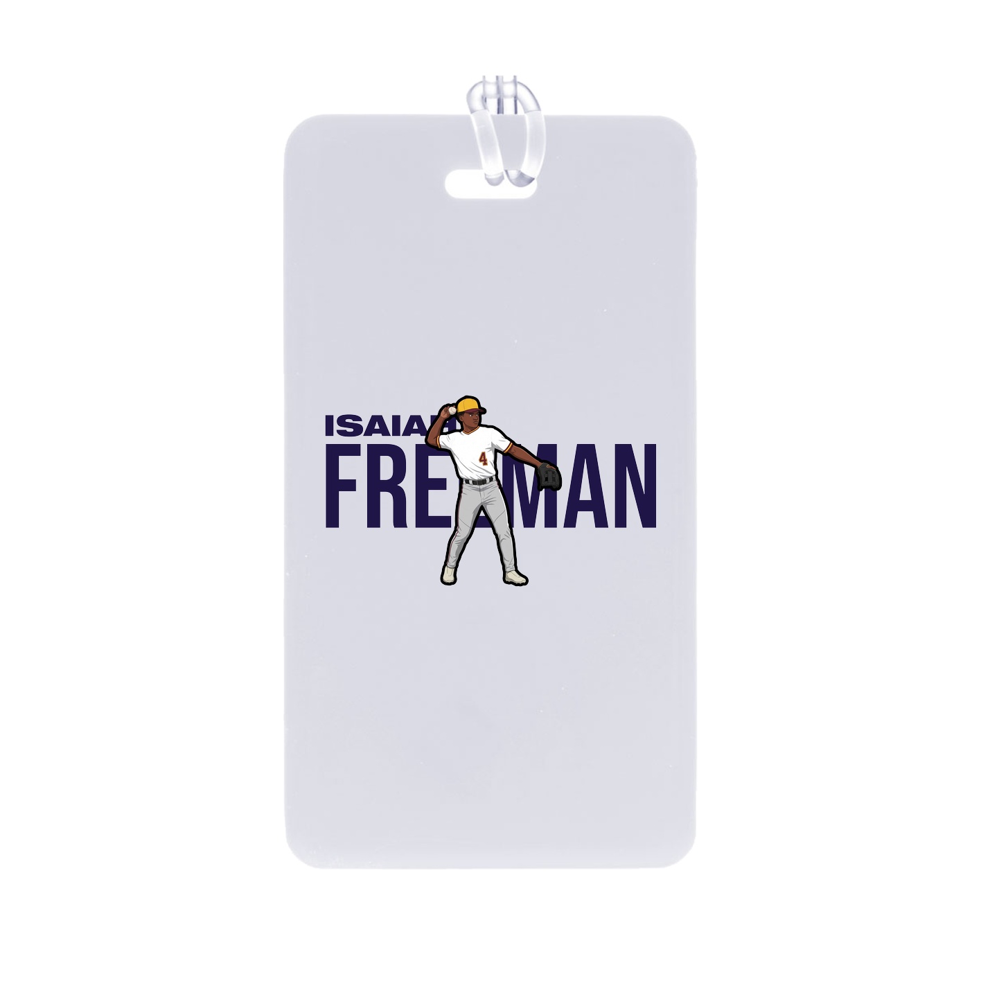 Bag Tag — Player Name in Classic