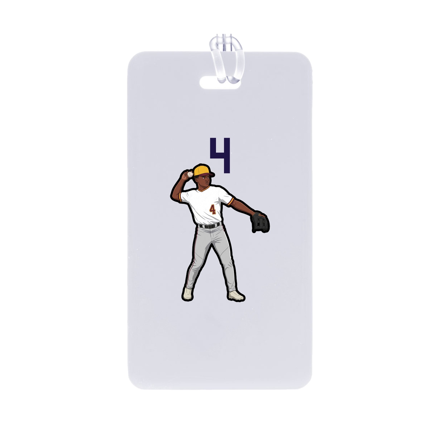 Bag Tag — Number Top in Classic