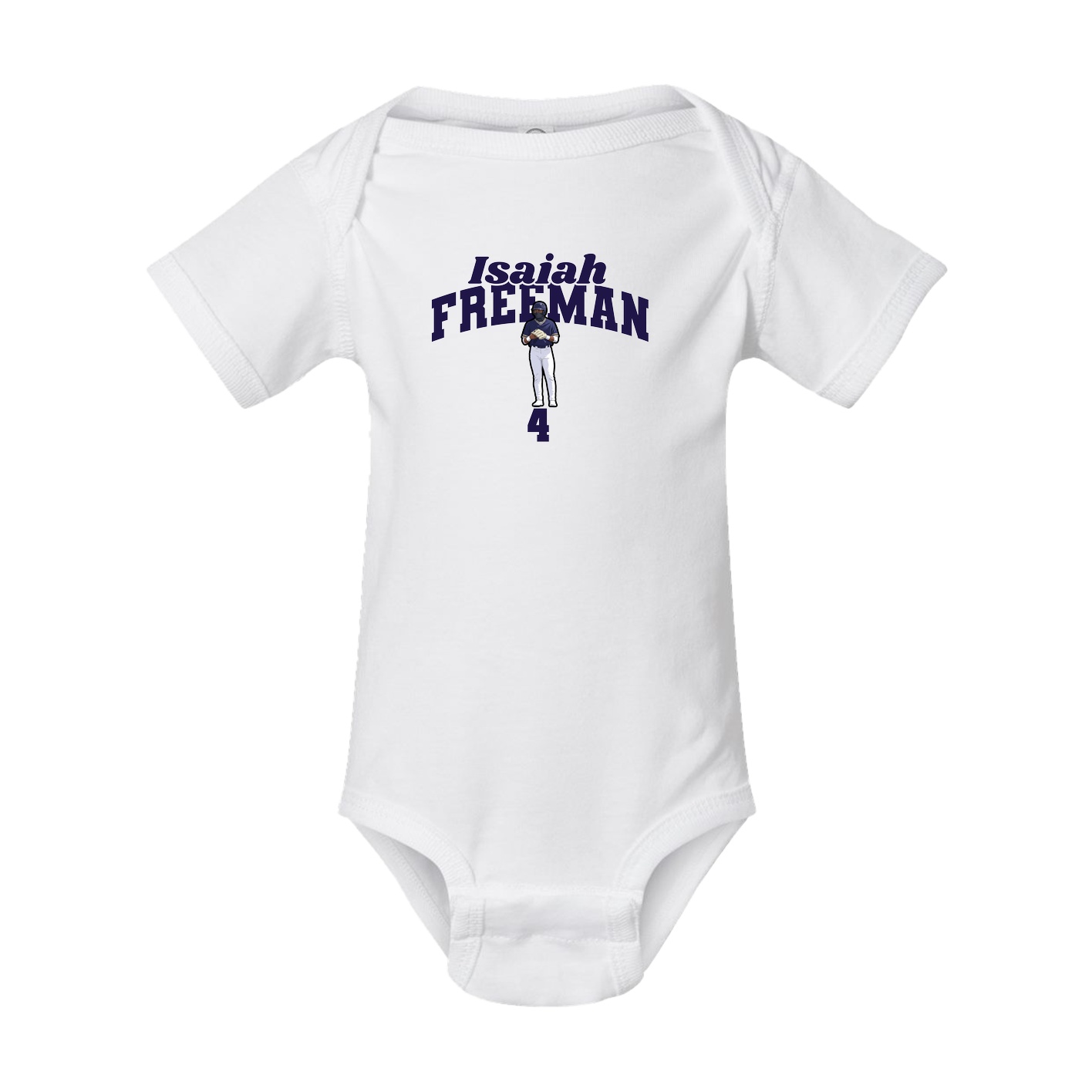Baby Onesie — Signature Arch in White