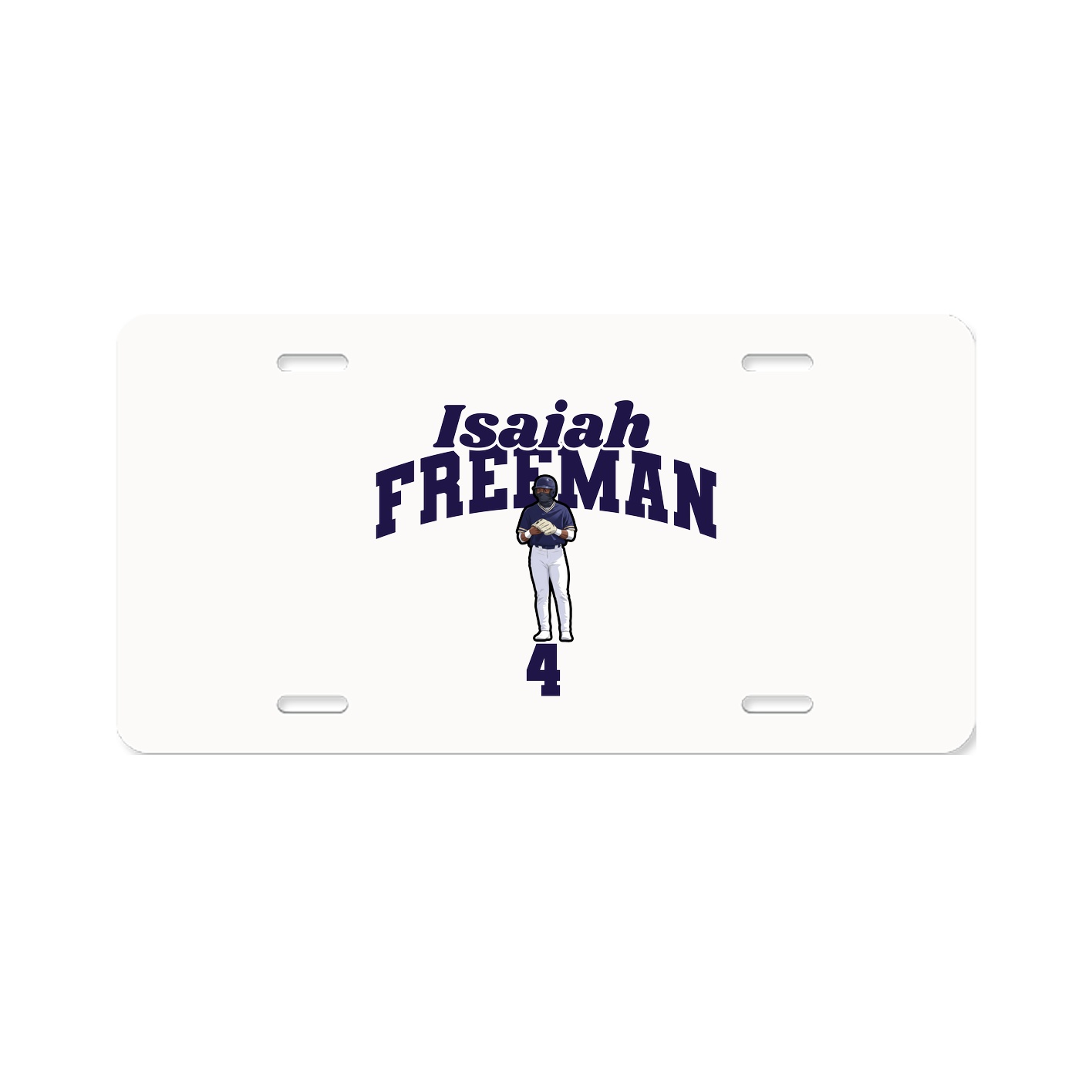 License Plate — Signature Arch in Classic