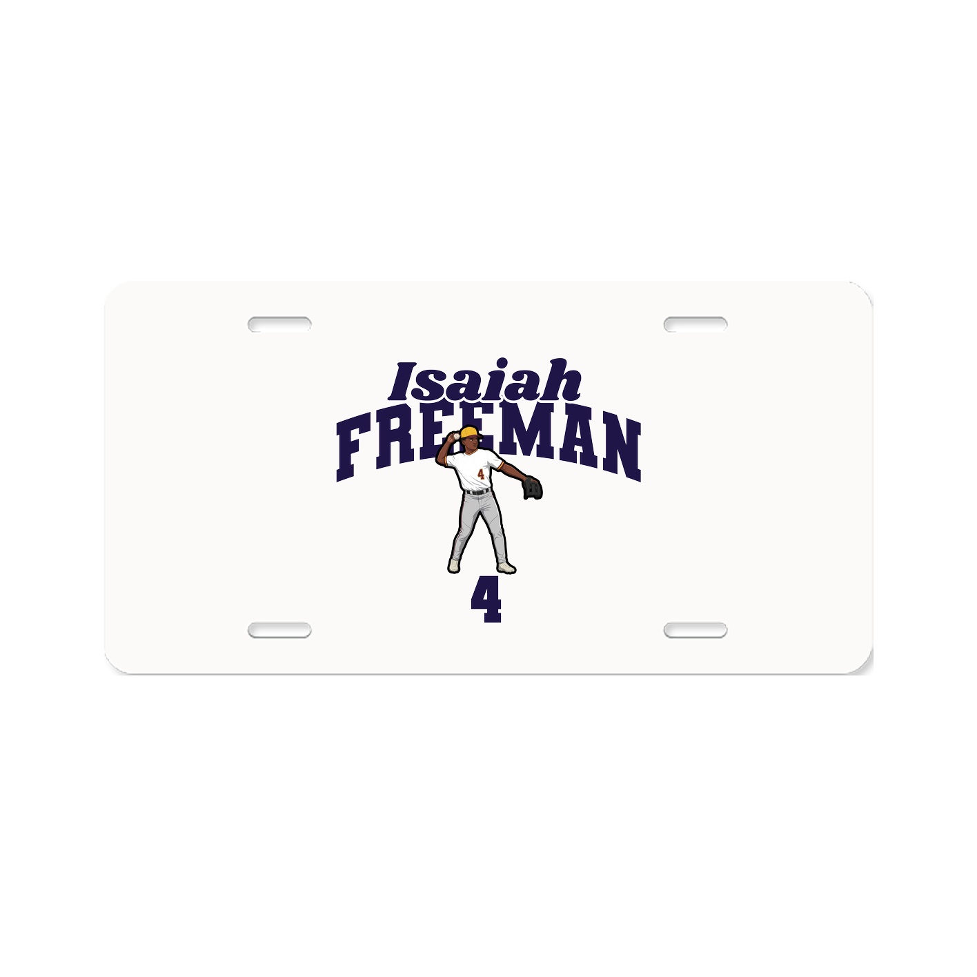 License Plate — Signature Arch in Classic