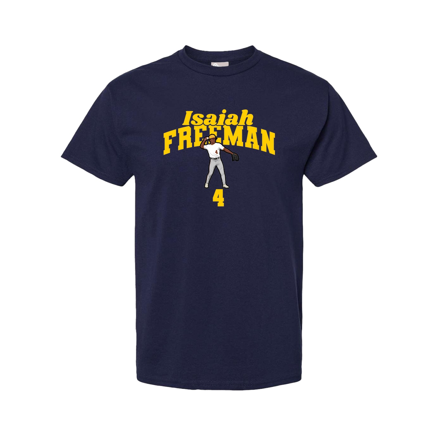 Tee — Signature Arch in Navy