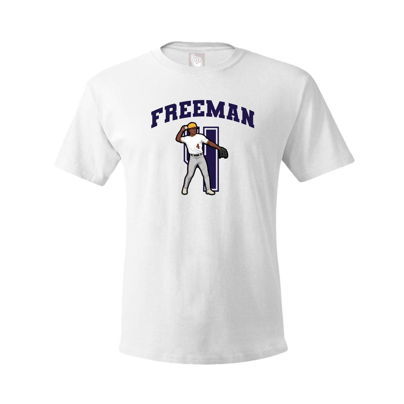 Tee — Number in White