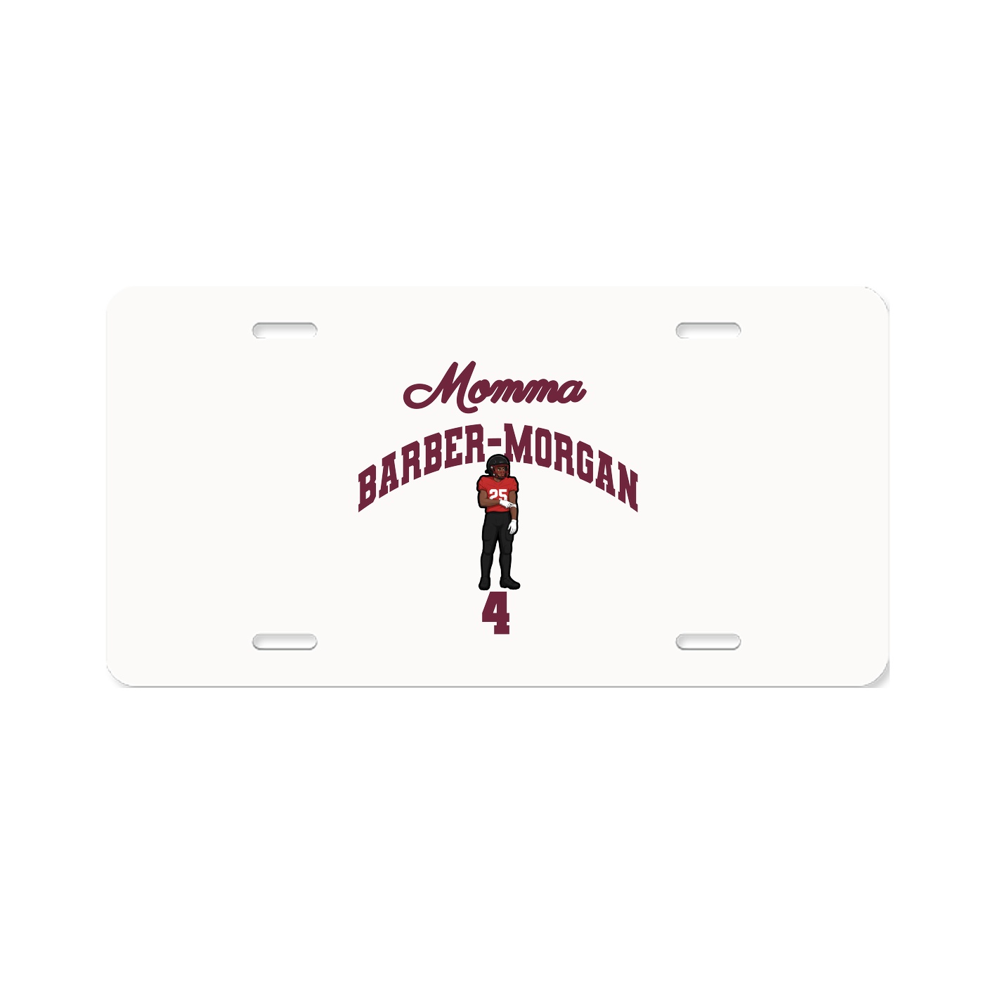 License Plate — Mothers Day Arch in Classic