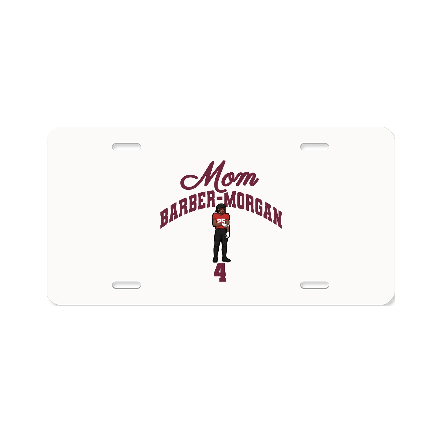License Plate — Mothers Day Arch in Classic