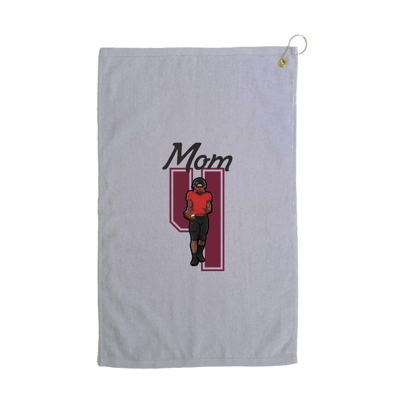 Golf Towel — Mothers Day Shirsey in Grey