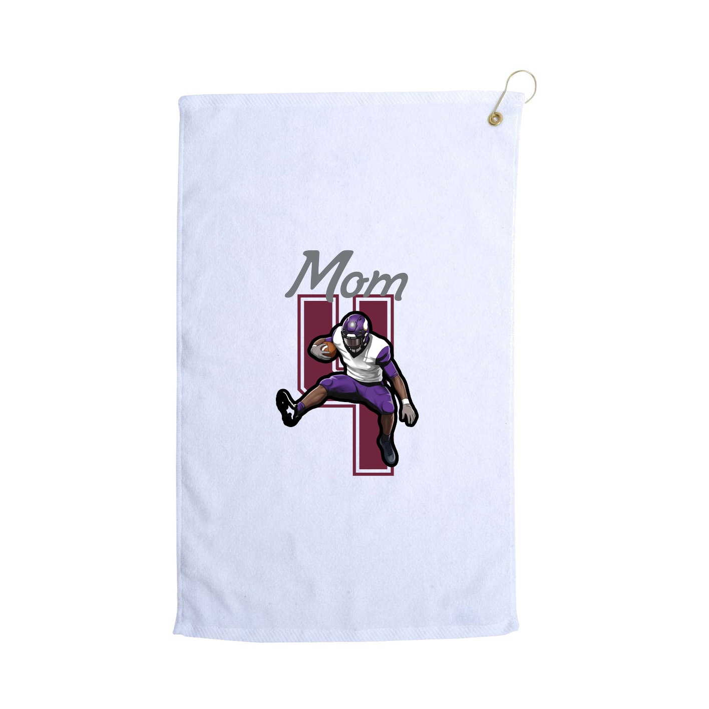 Golf Towel — Mothers Day Shirsey in White
