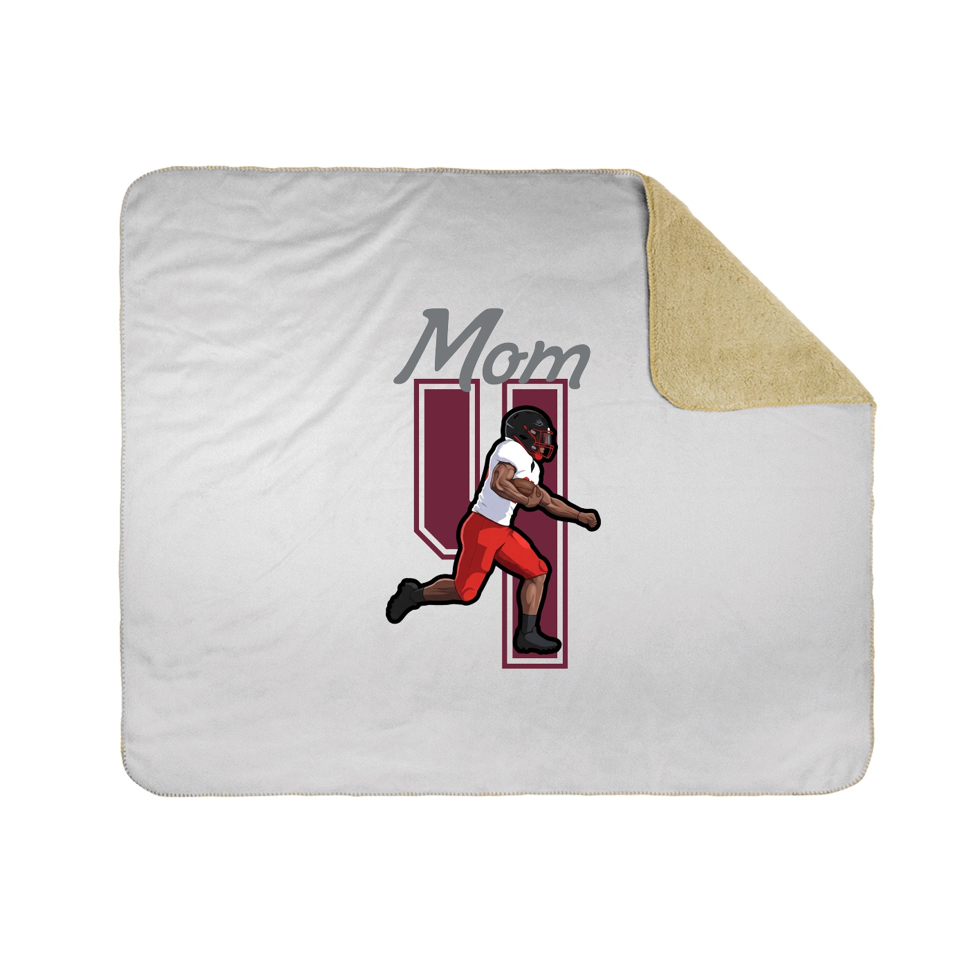 Throw Blanket — Mothers Day Shirsey in White
