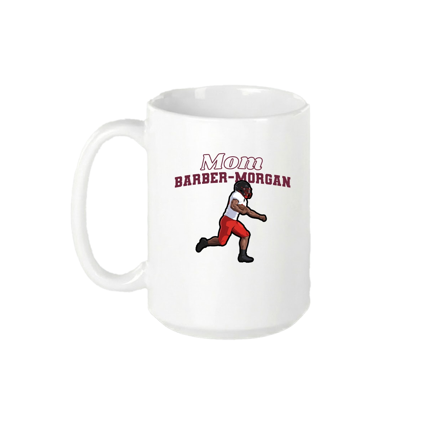 15oz Coffee Mug — Mothers Day Block in White