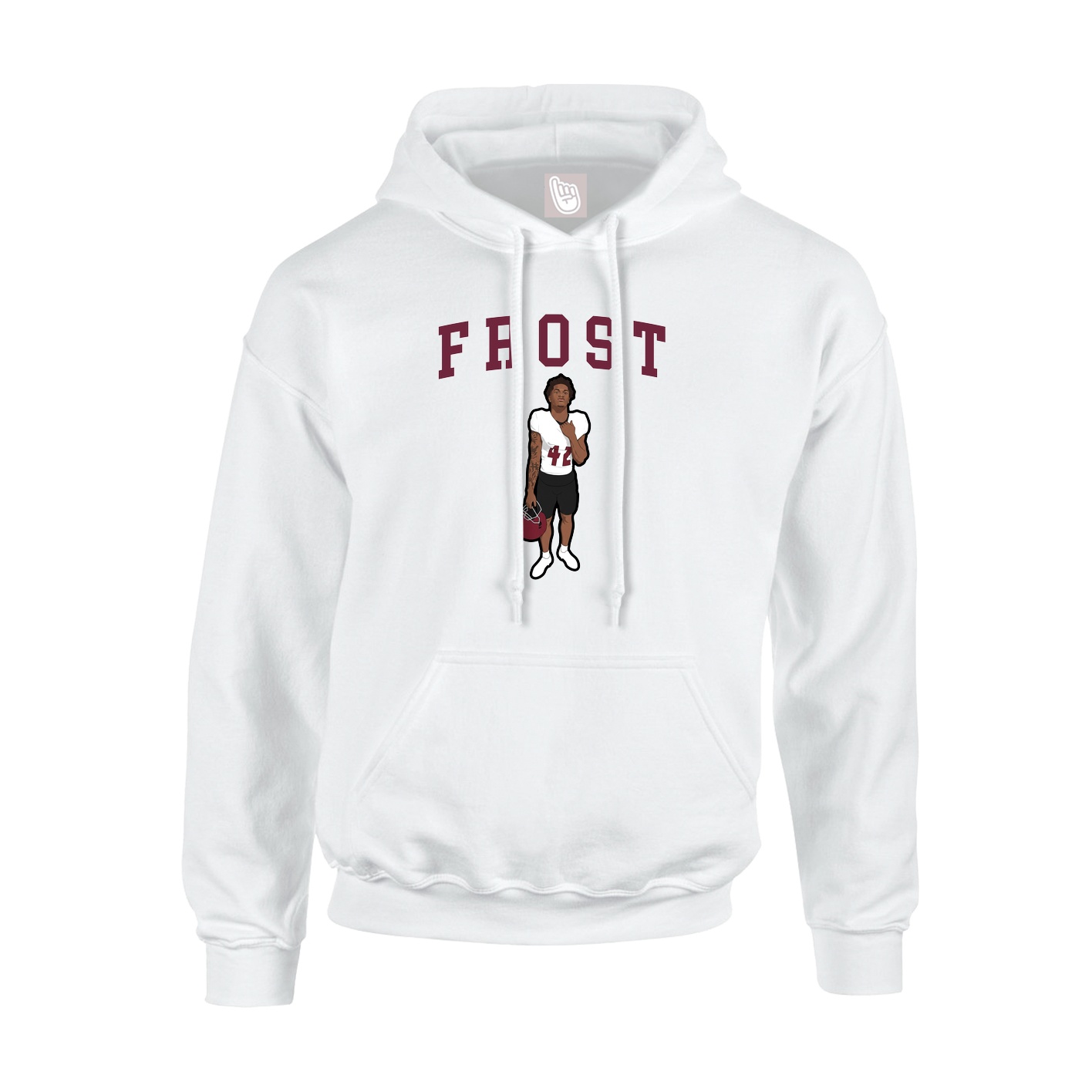 Youth Hoodie — Shirsey in White