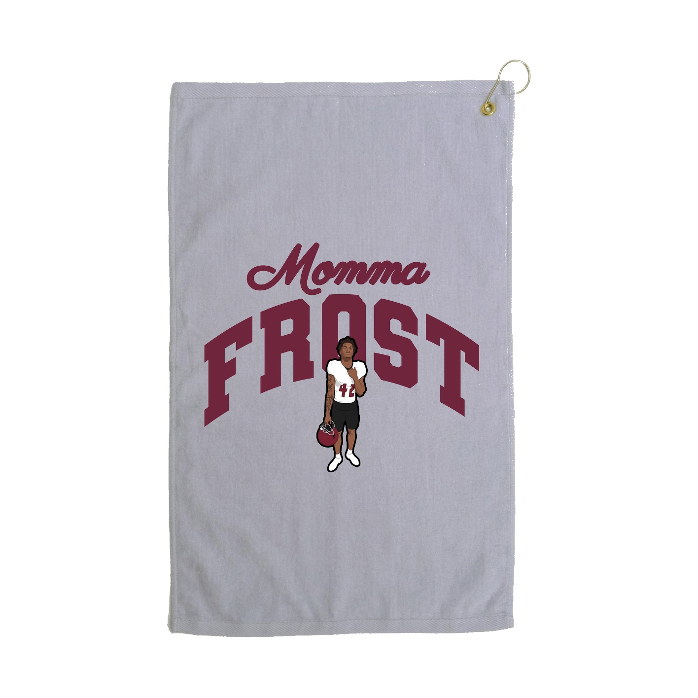 Golf Towel — Mothers Day Arch in Grey