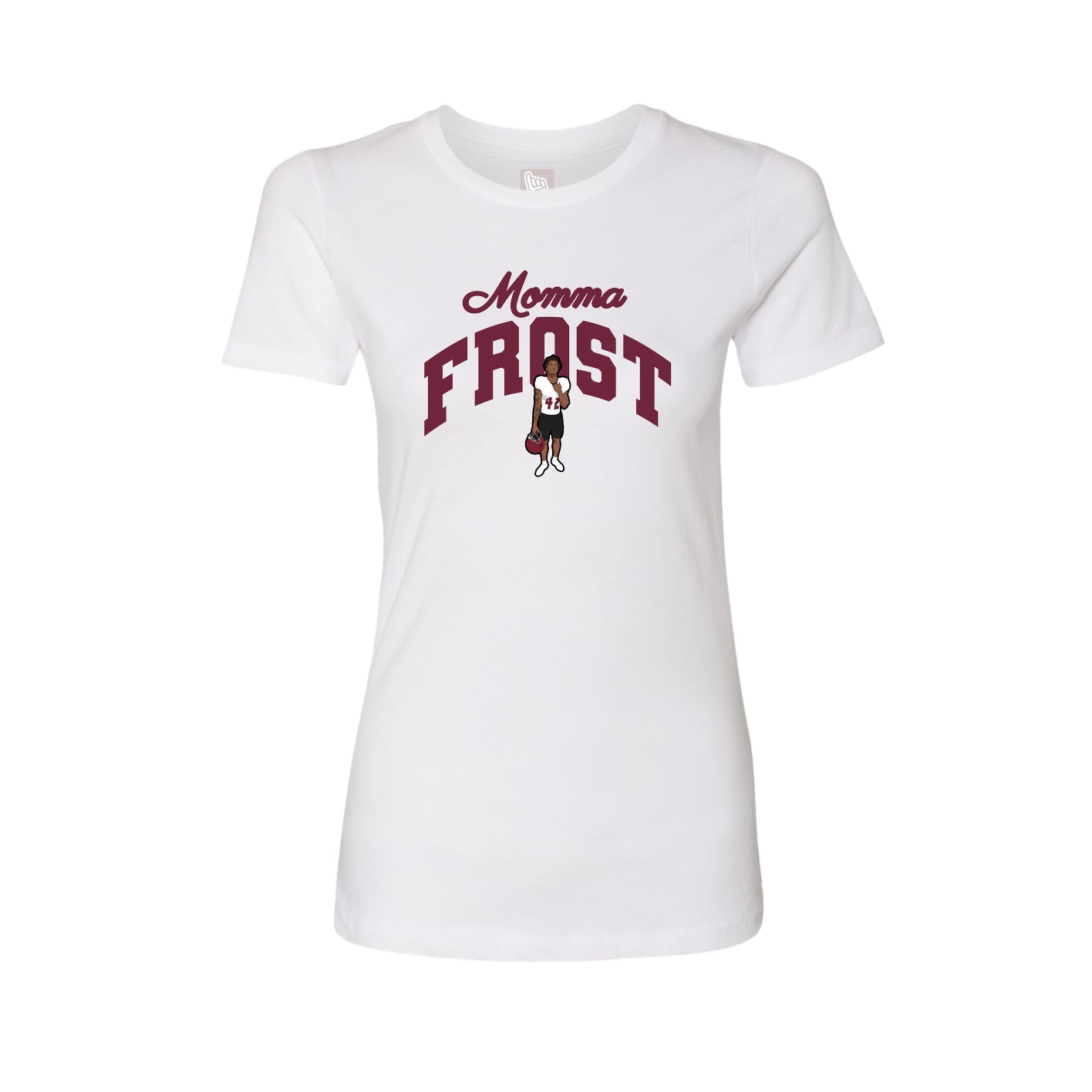 Womens Tee — Mothers Day Arch in White