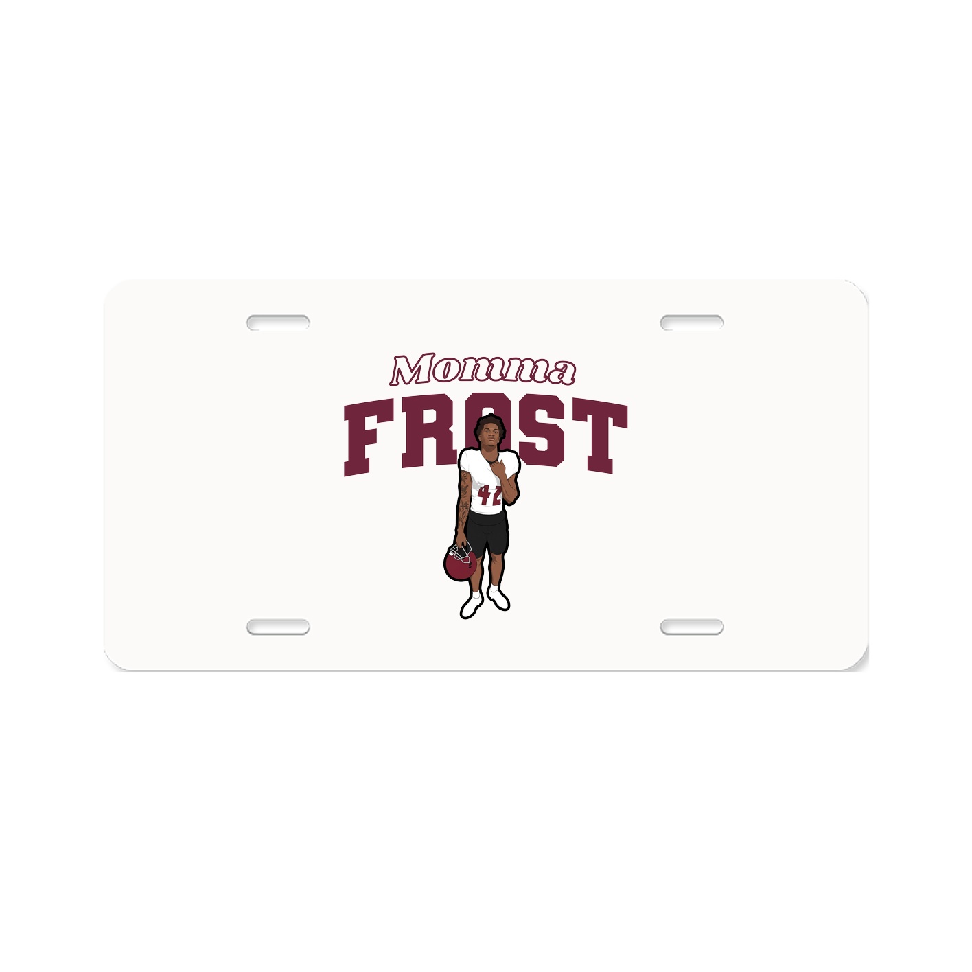 License Plate — Mothers Day Block in Classic