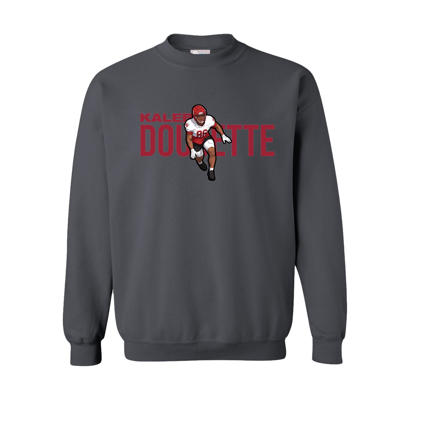 Fleece Crew — Player Name in Grey