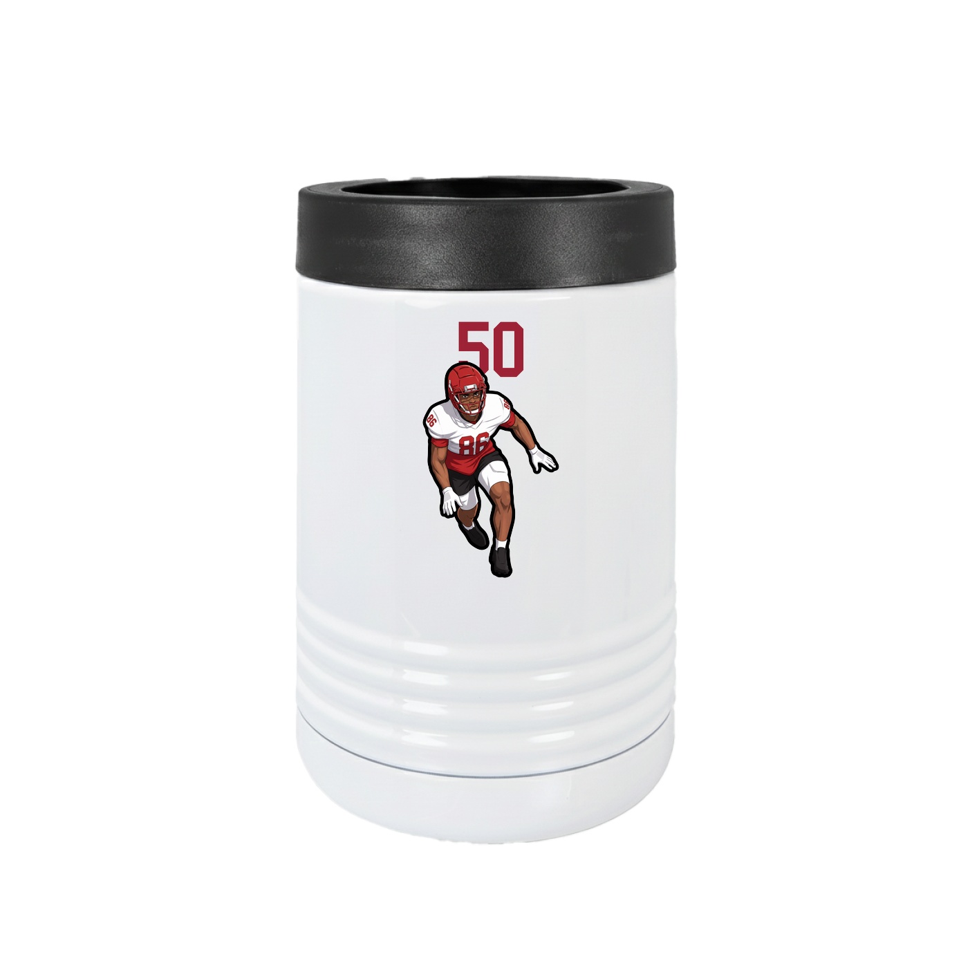 Beverage Holder — Number Top in White
