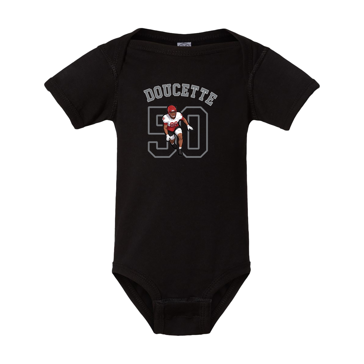 Baby Onesie — Shirsey Arch in Black