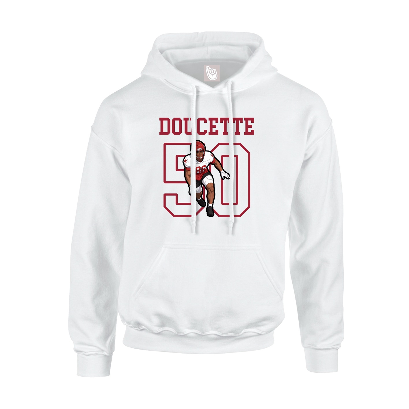 Youth Hoodie — Shirsey in White