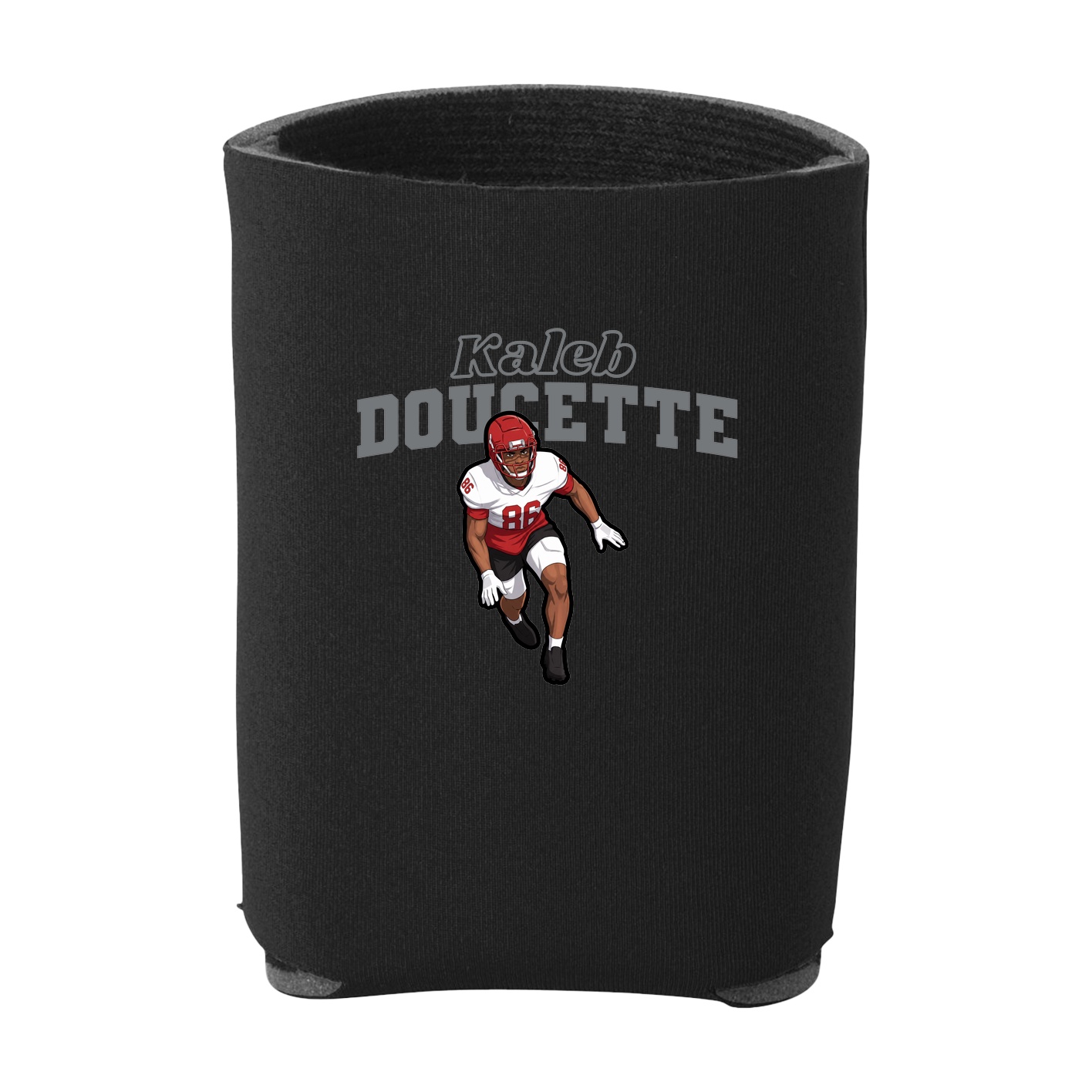 Can Holder — Name Arch in Black