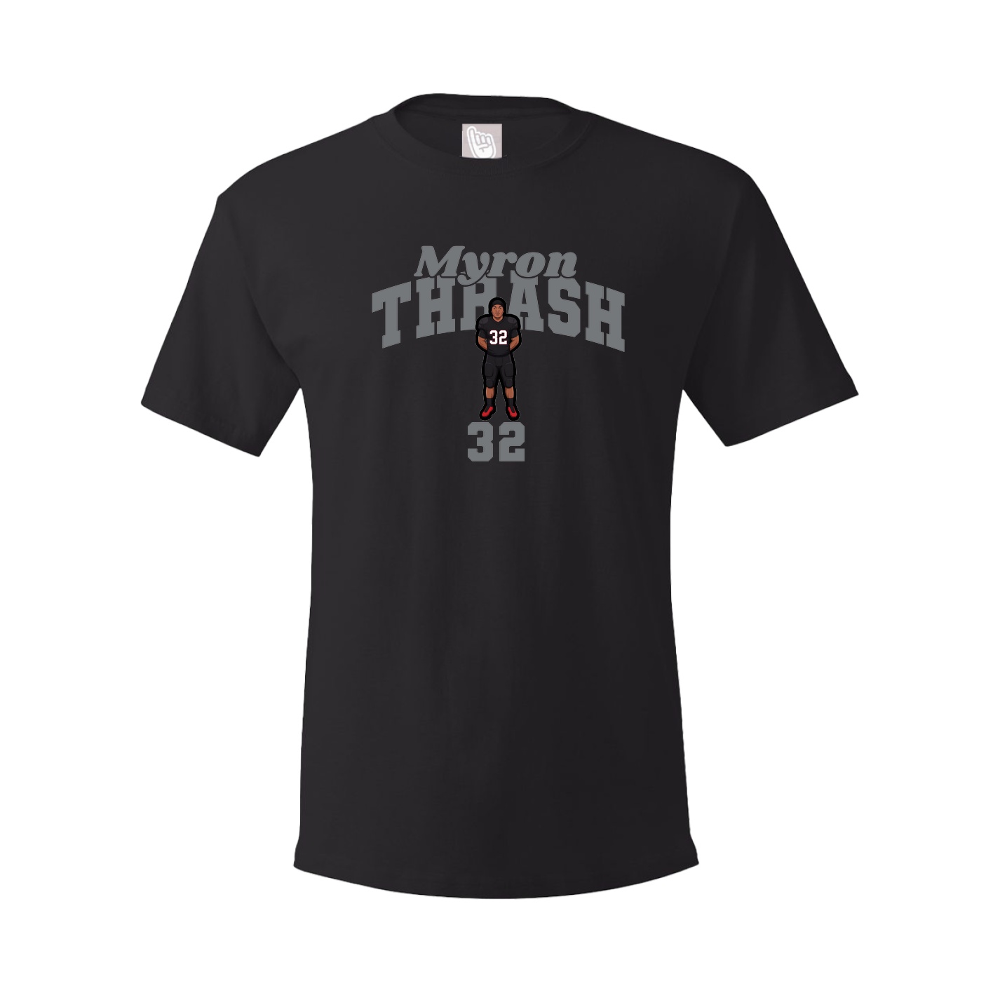 Youth Tee — Signature Arch in Black
