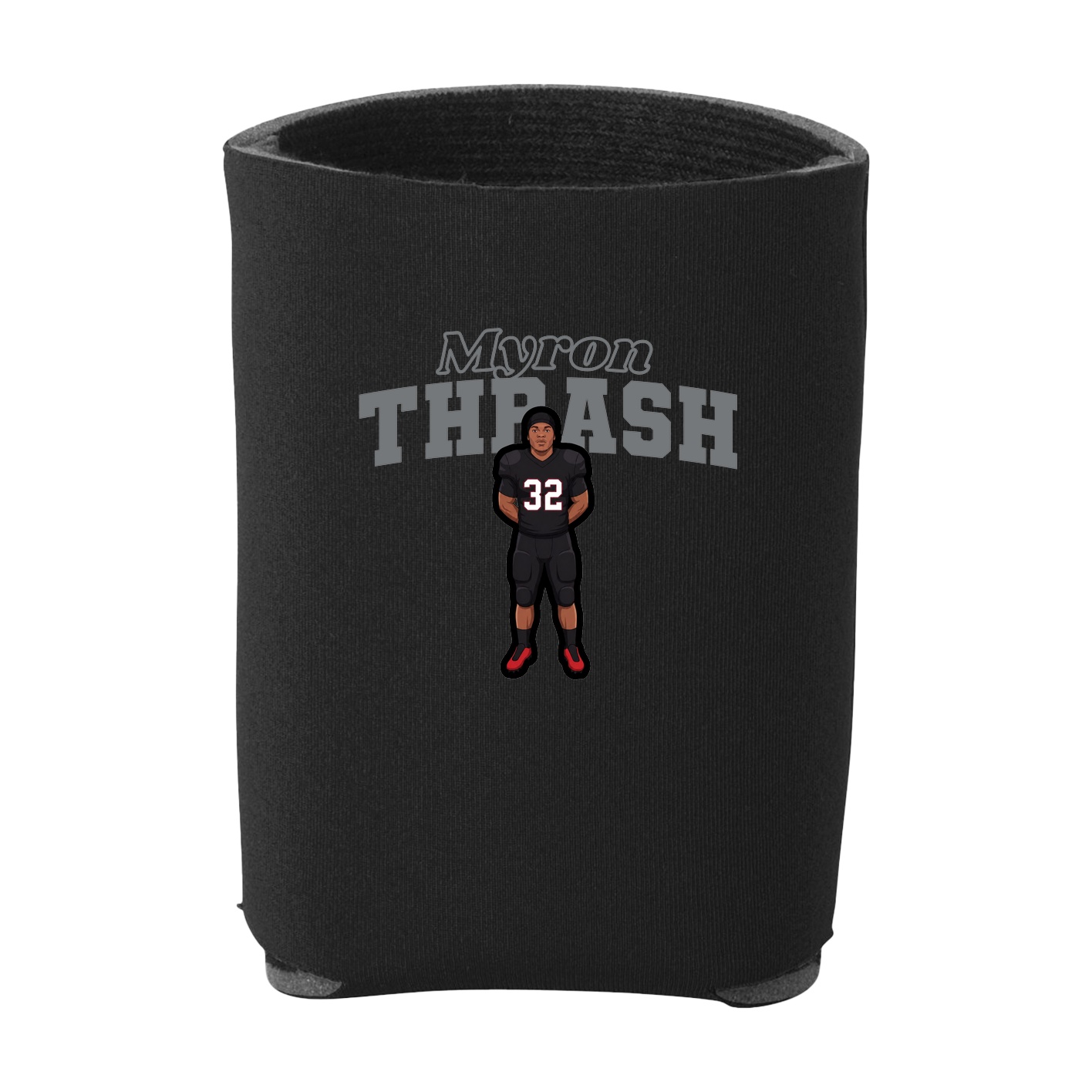 Can Holder — Name Arch in Black