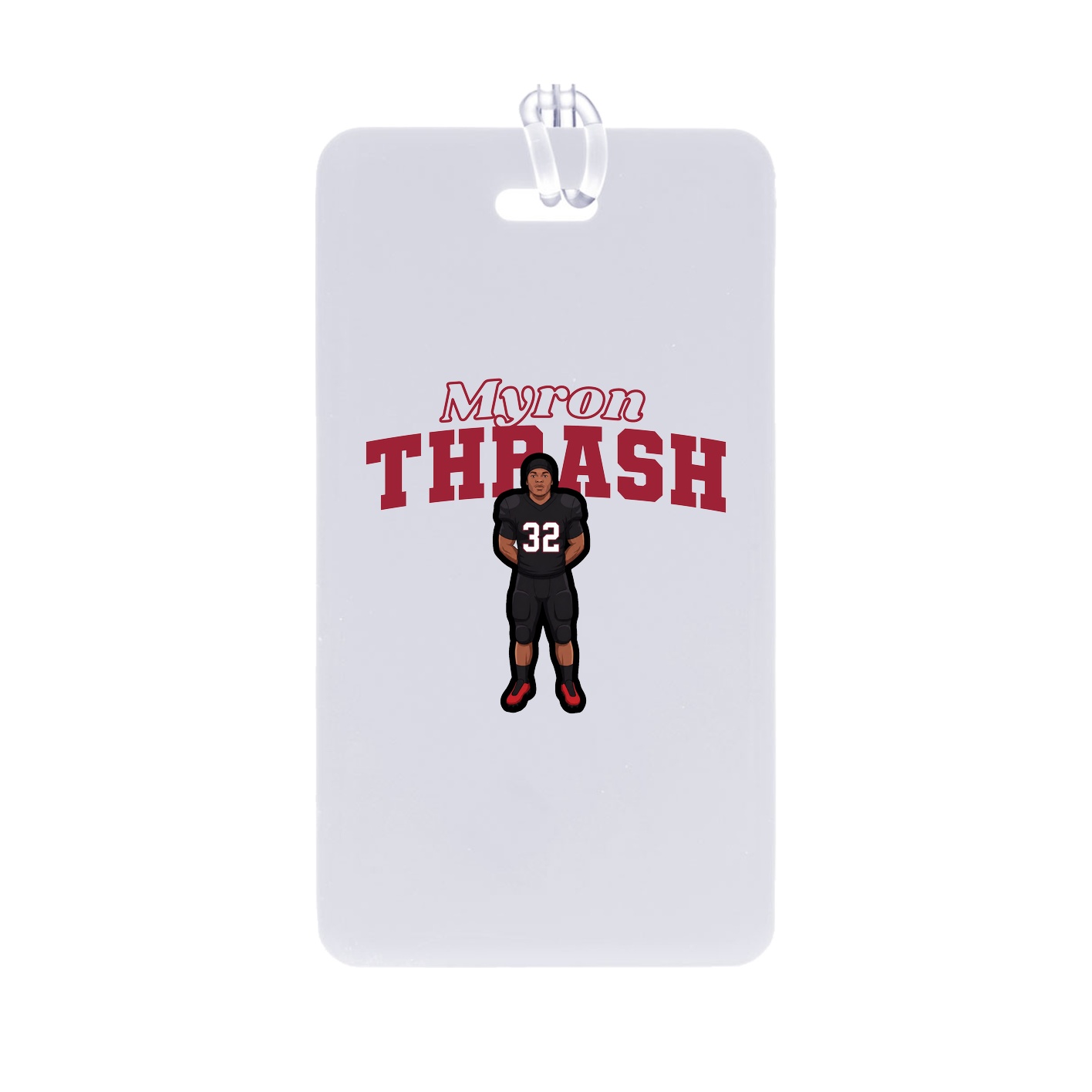Bag Tag — Name Arch in Classic
