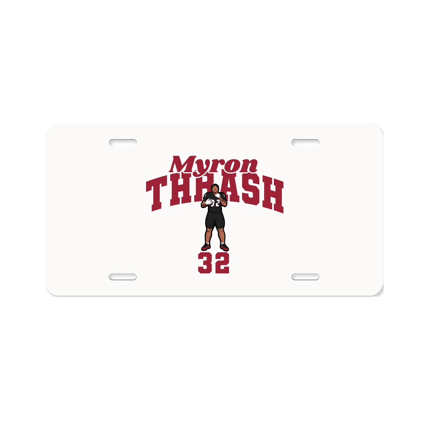 License Plate — Signature Arch in Classic