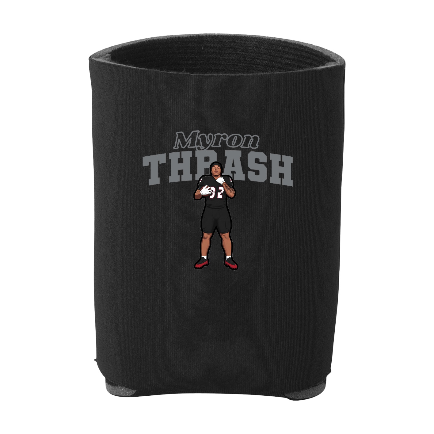 Can Holder — Name Arch in Black