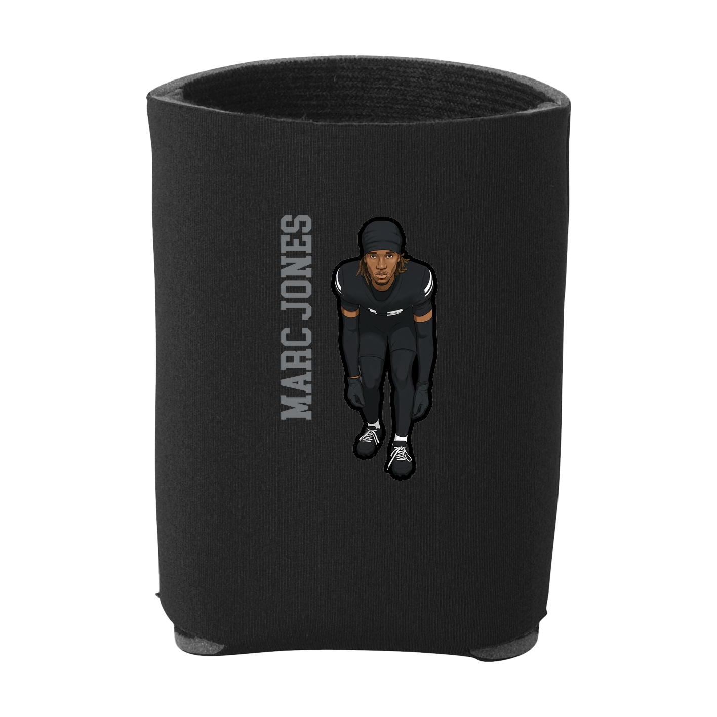 Can Holder — Name Vertical in Black