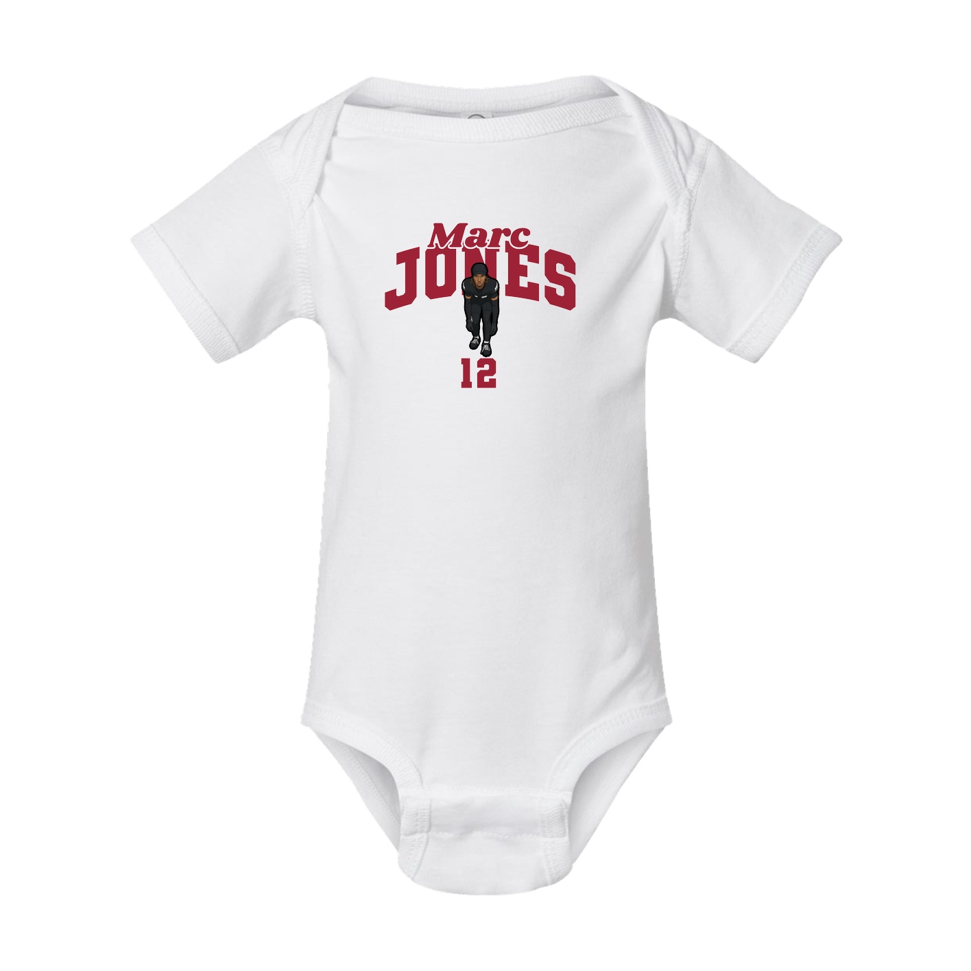 Baby Onesie — Signature Arch in White