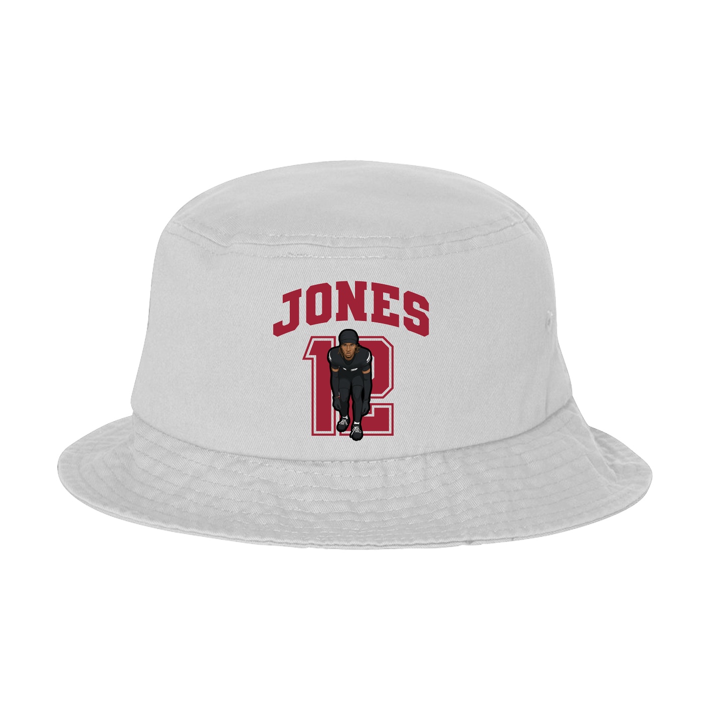 Bucket Cap — Number in White
