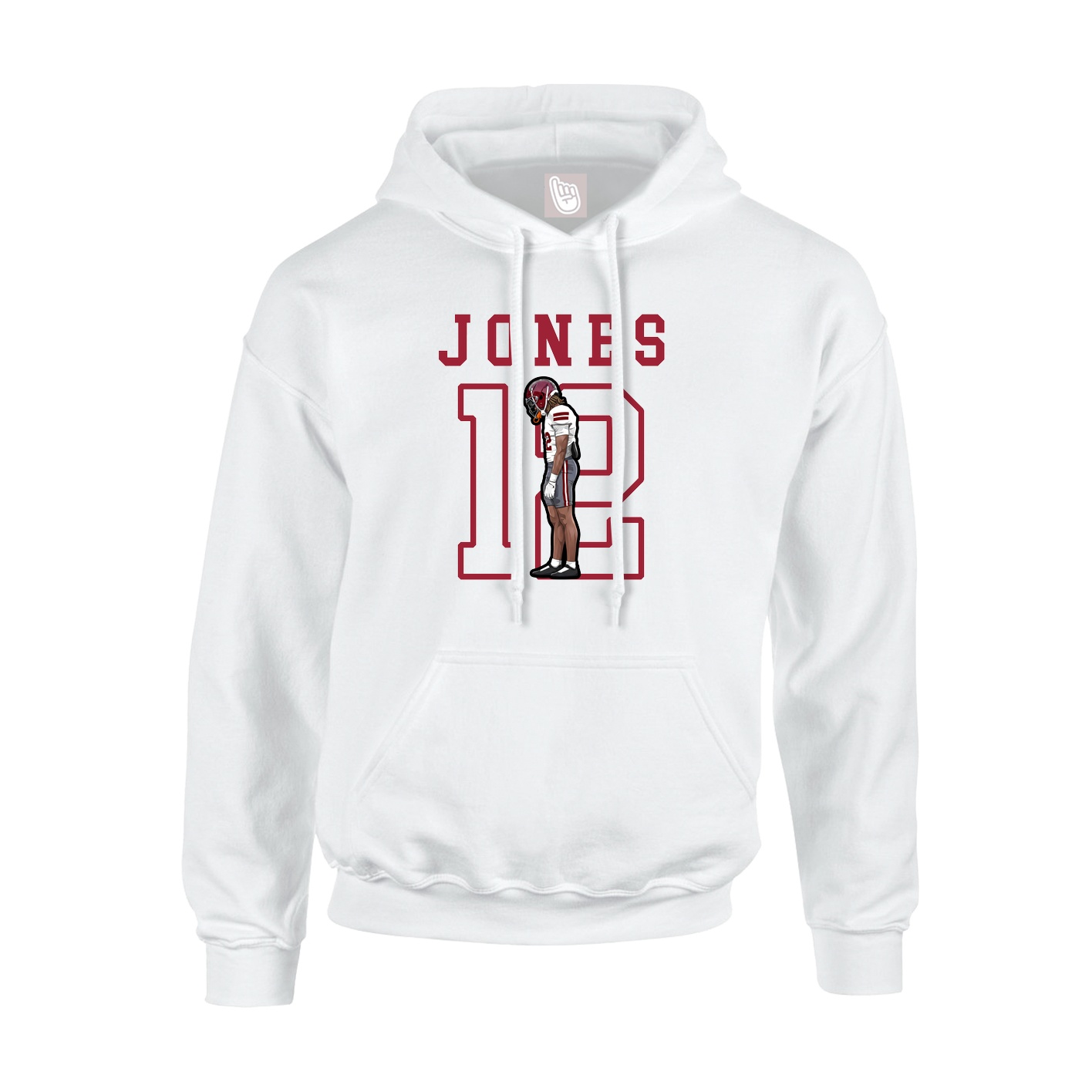 Hoodie — Shirsey in White