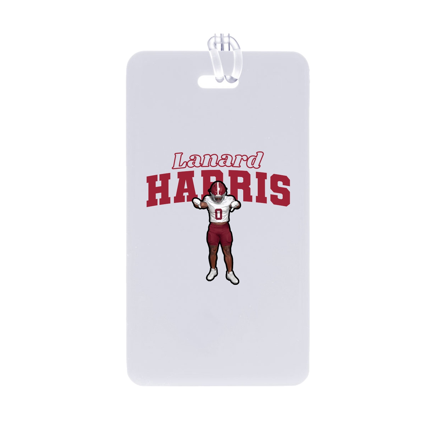 Bag Tag — Name Arch in Classic