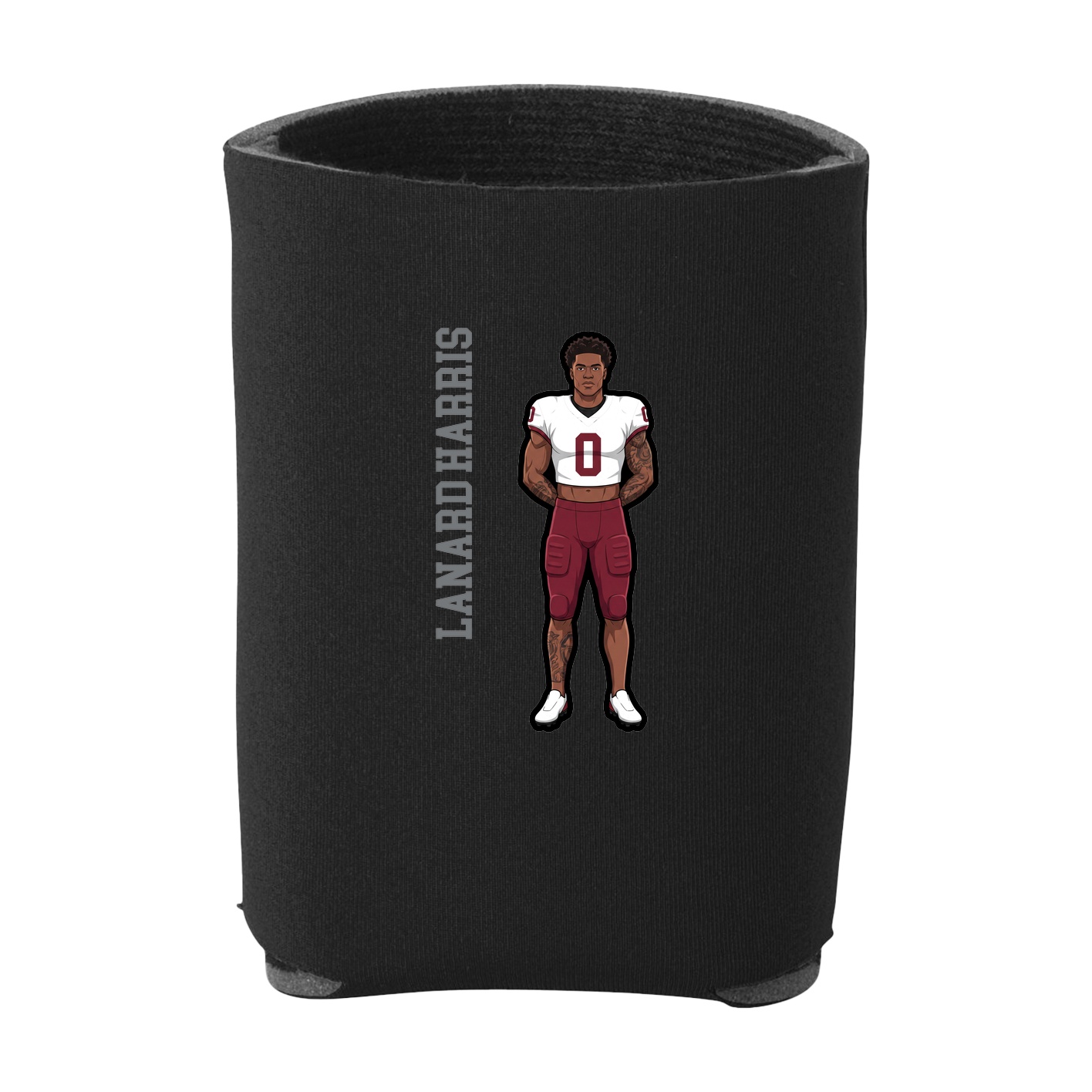 Can Holder — Name Vertical in Black