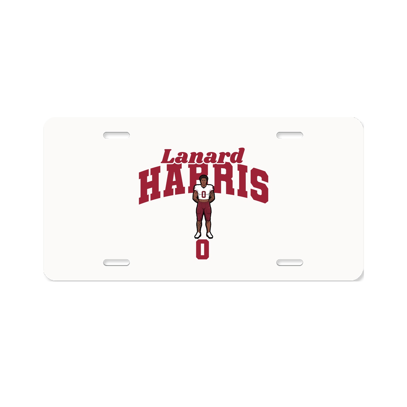License Plate — Signature Arch in Classic