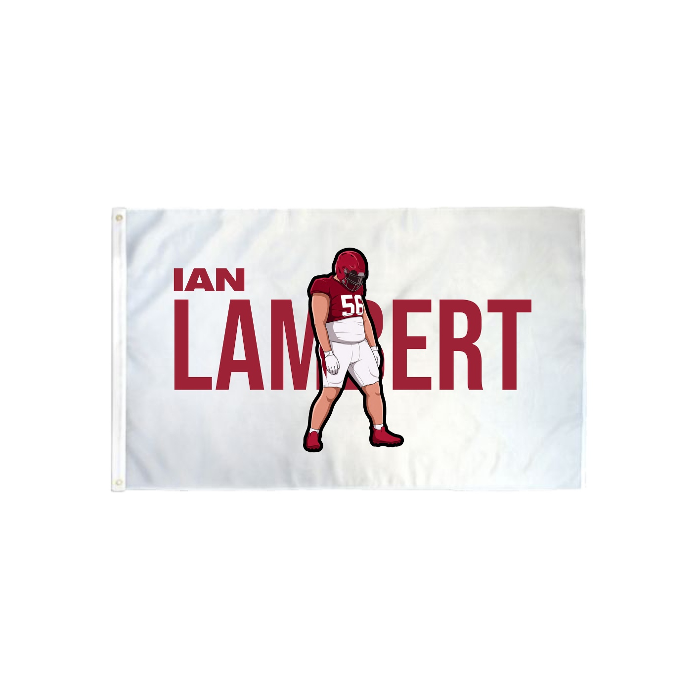 3x5 Flag — Player Name in Classic