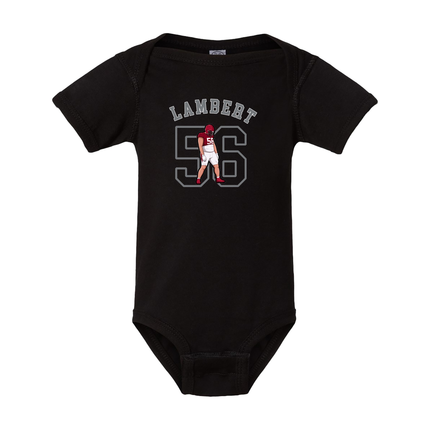 Baby Onesie — Shirsey Arch in Black