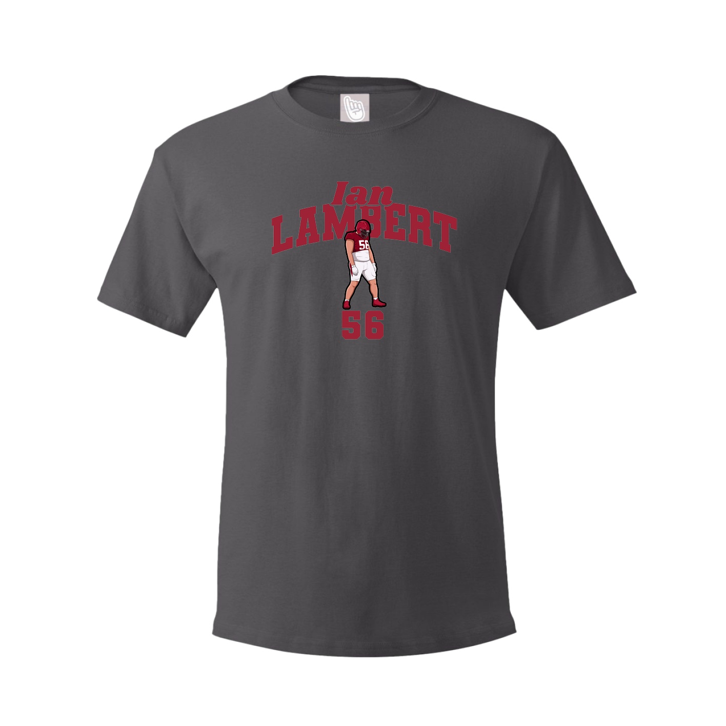 Tee — Signature Arch in Grey