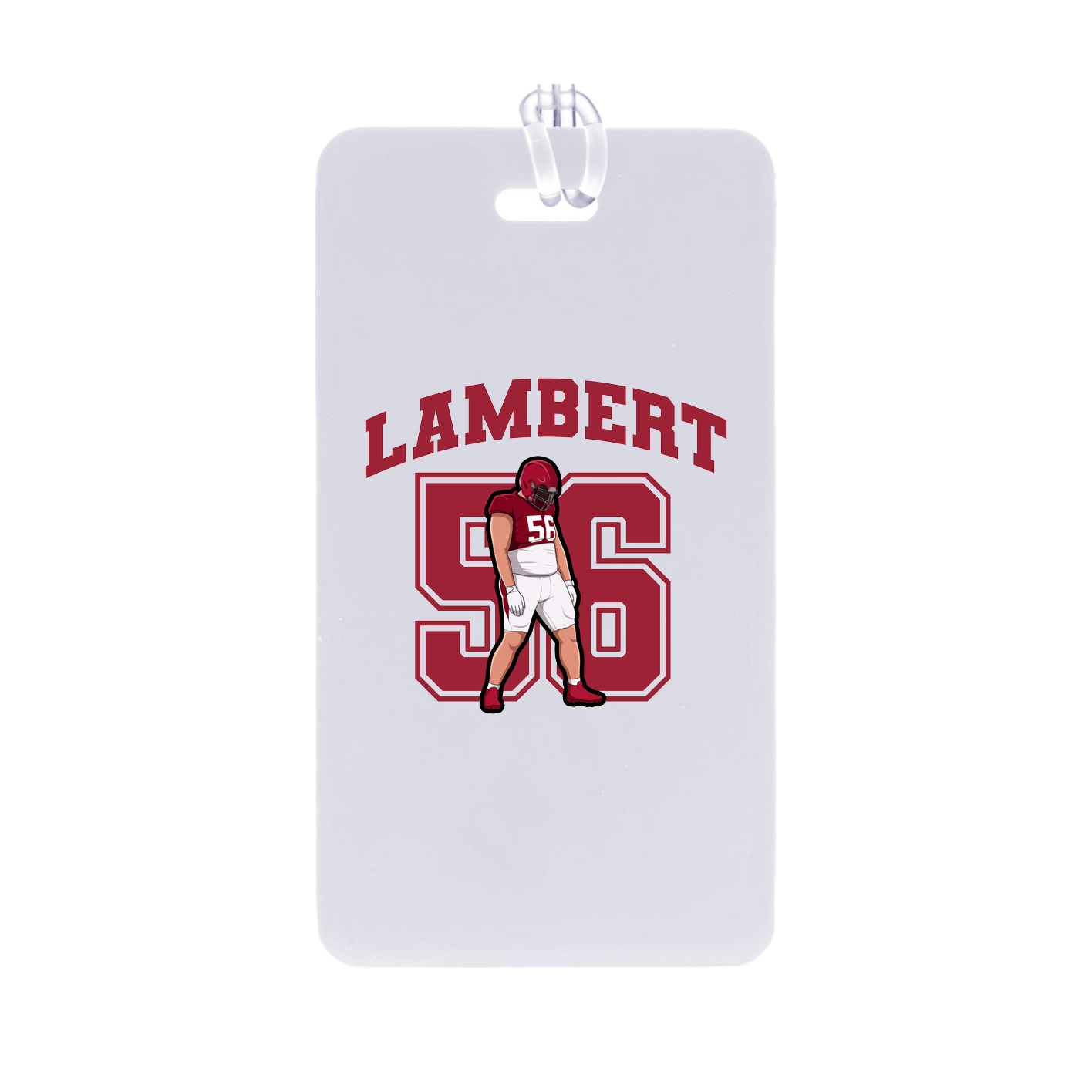 Bag Tag — Number in Classic