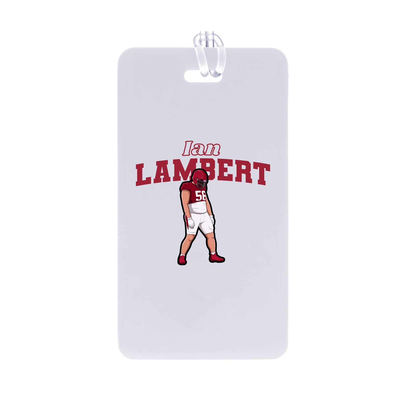 Bag Tag — Name Arch in Classic