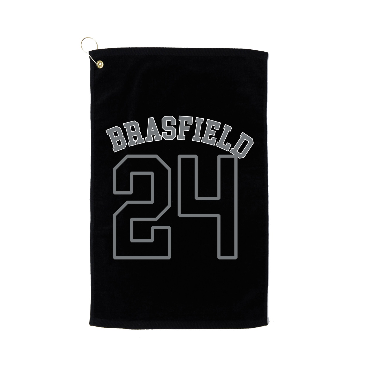 Golf Towel — Shirsey Arch in Black