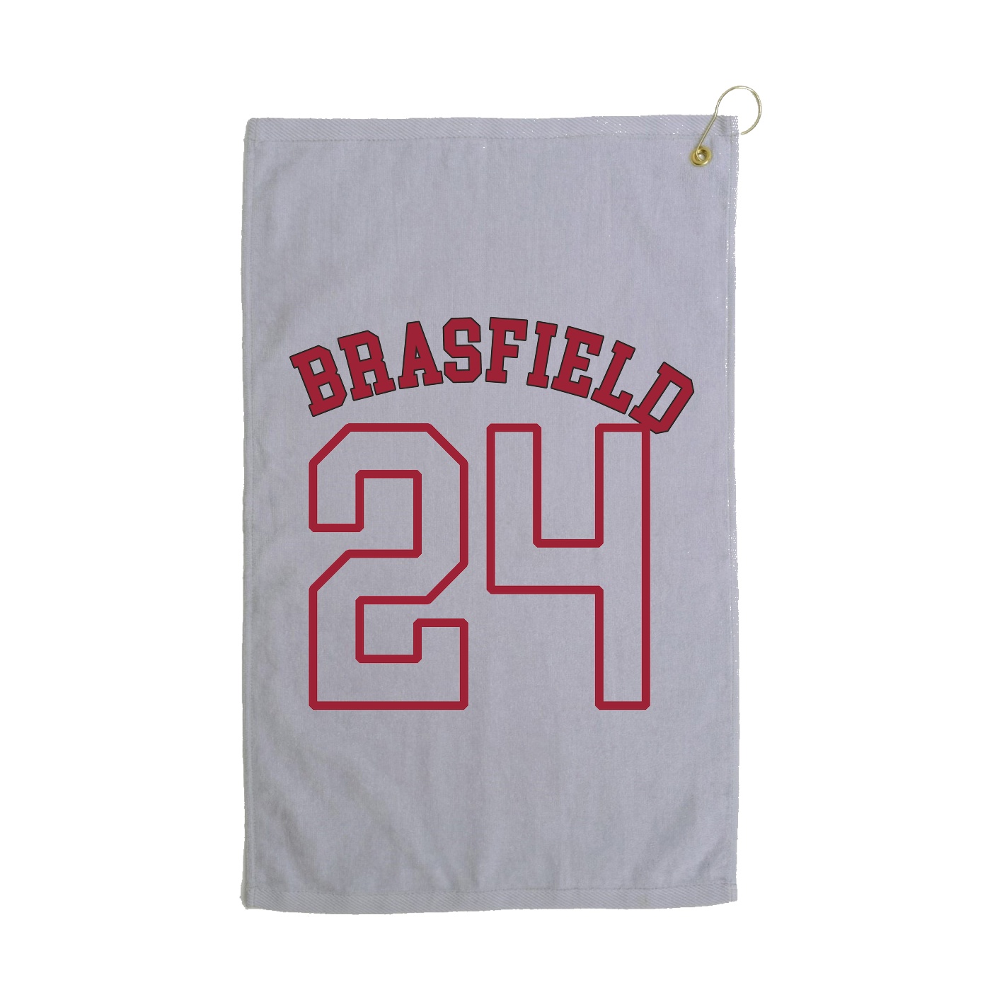 Golf Towel — Shirsey Arch in Grey