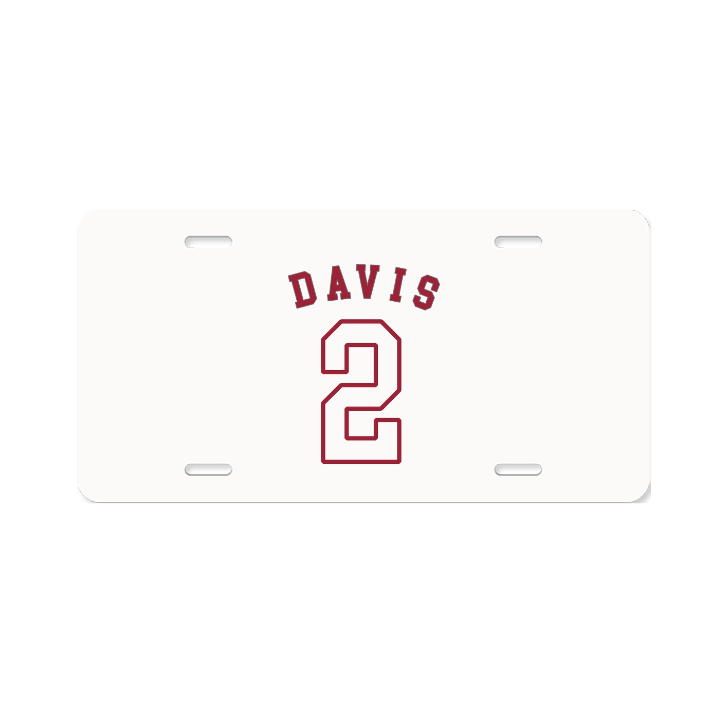 License Plate — Shirsey Arch in Classic