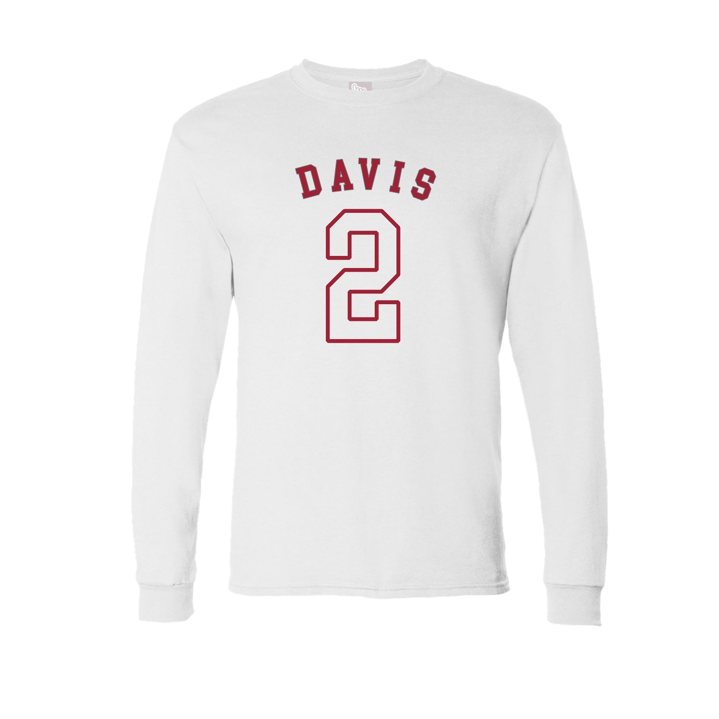 Long Sleeve Tee — Shirsey Arch in White