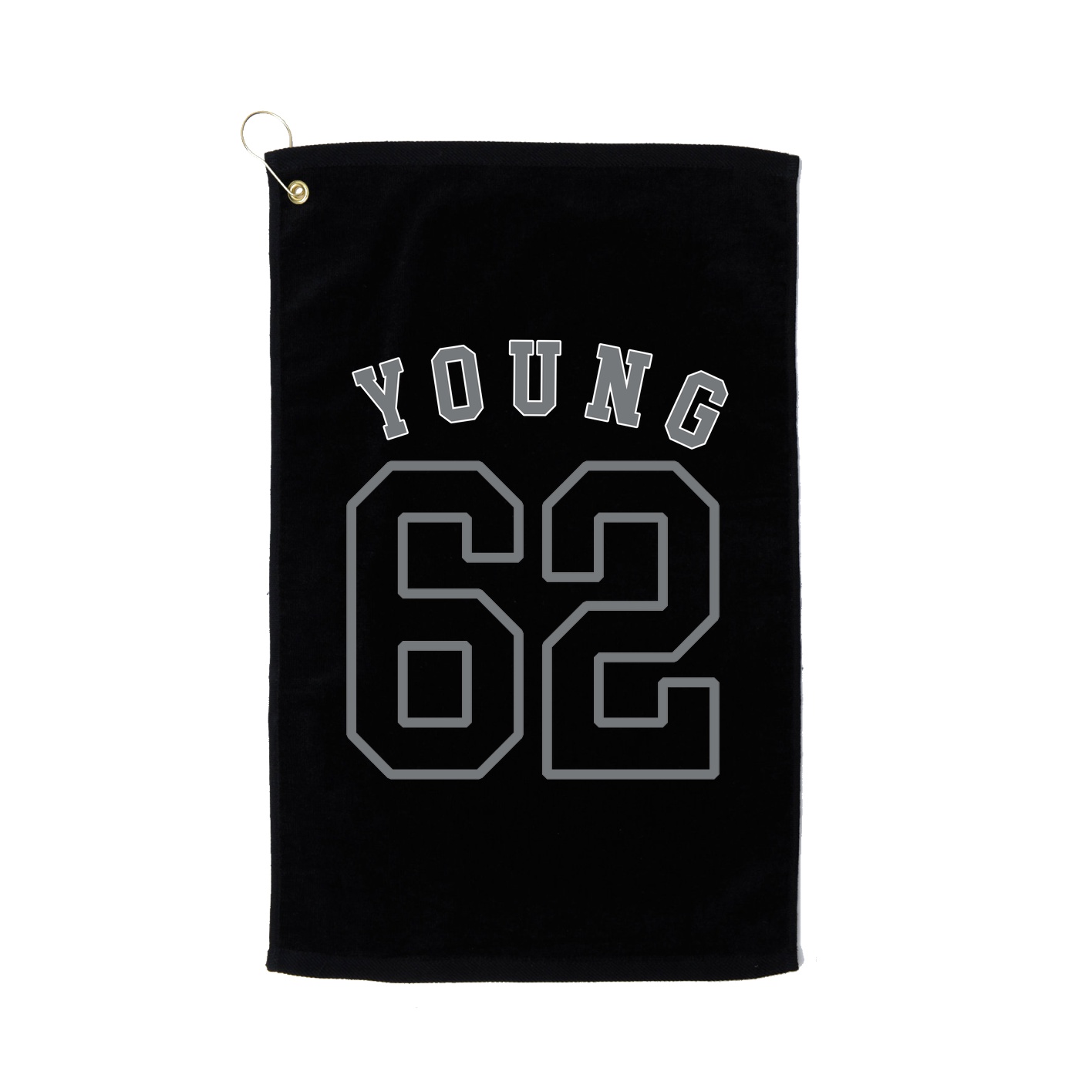 Golf Towel — Shirsey Arch in Black