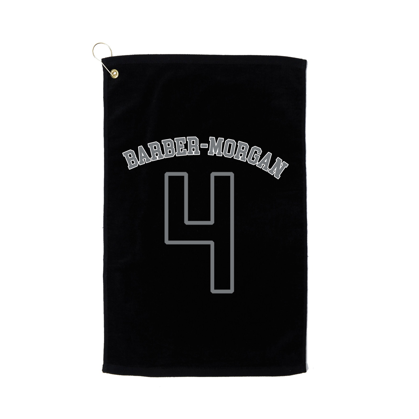 Golf Towel — Shirsey Arch in Black