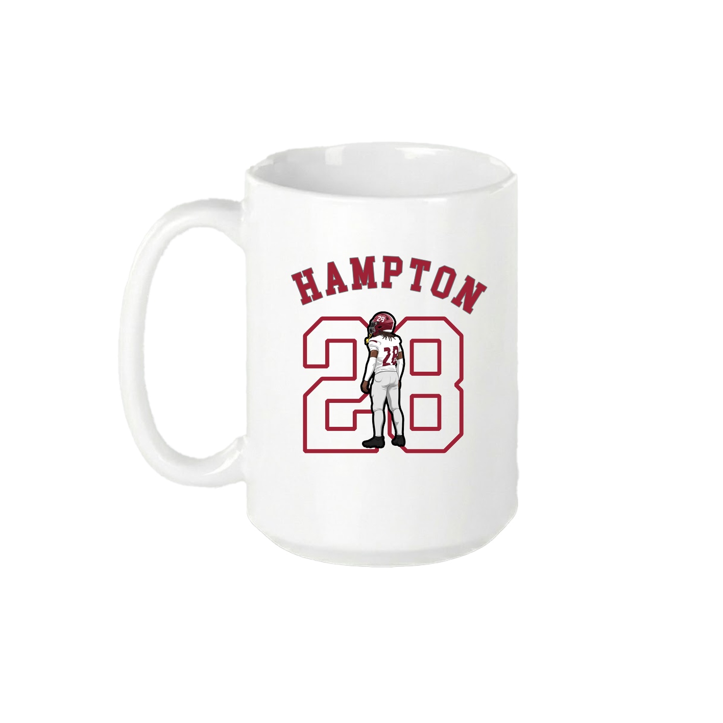 15oz Coffee Mug — Shirsey Arch in White