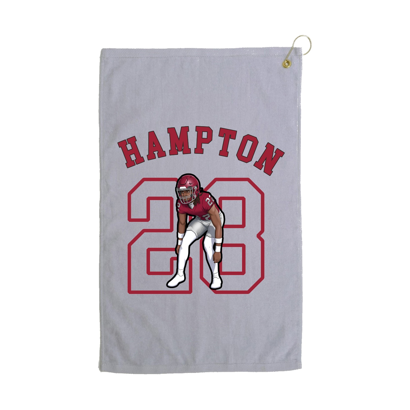 Golf Towel — Shirsey Arch in Grey