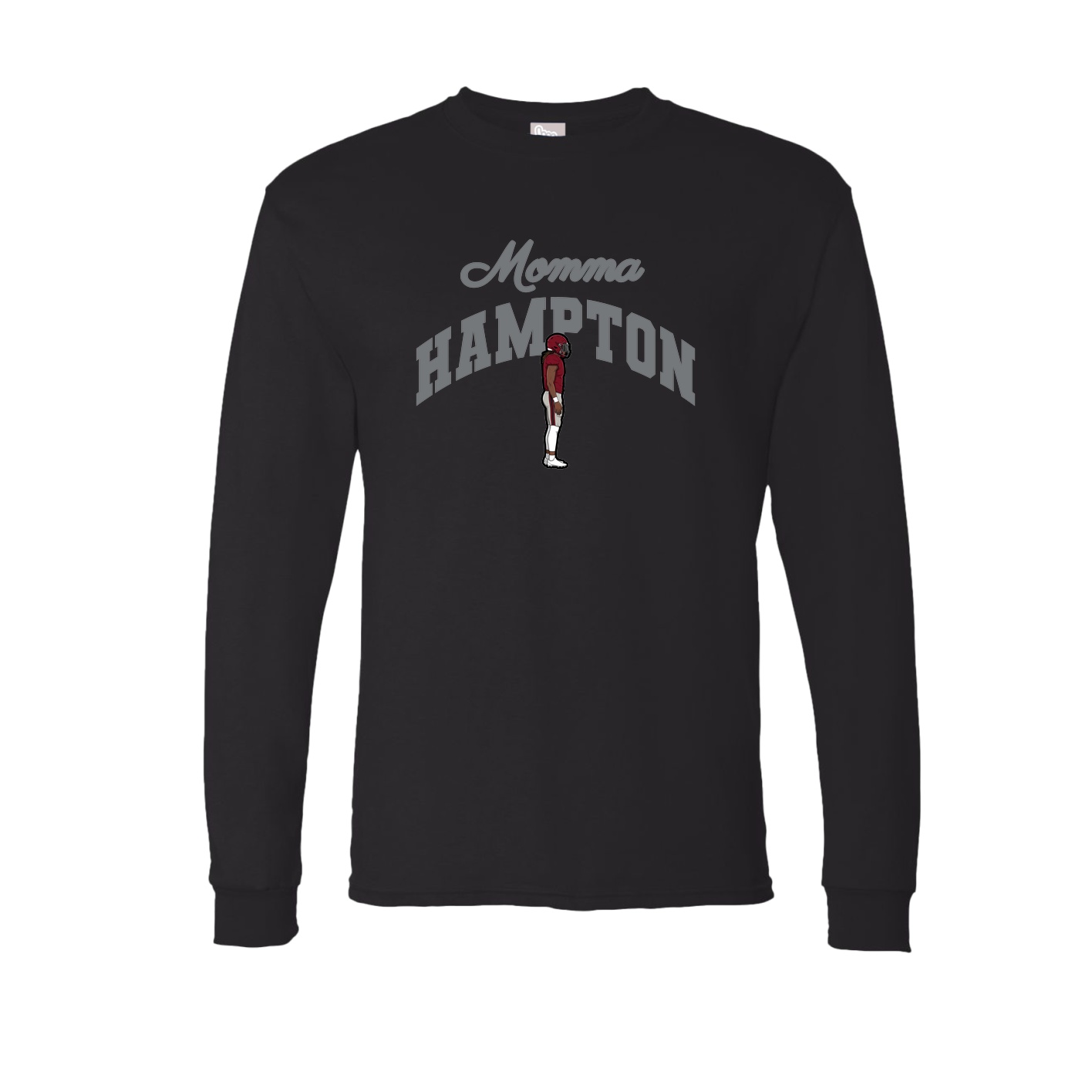 Long Sleeve Tee — Mothers Day Arch in Black