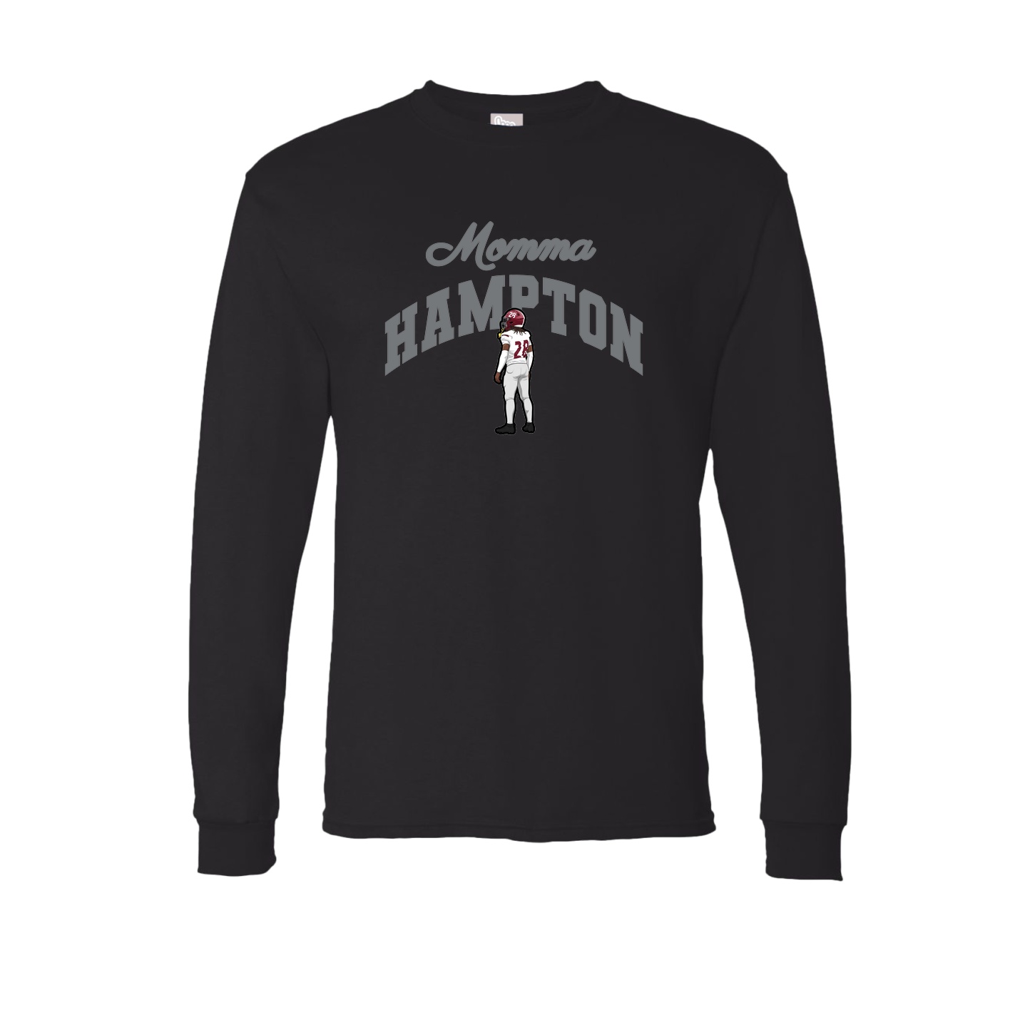 Long Sleeve Tee — Mothers Day Arch in Black